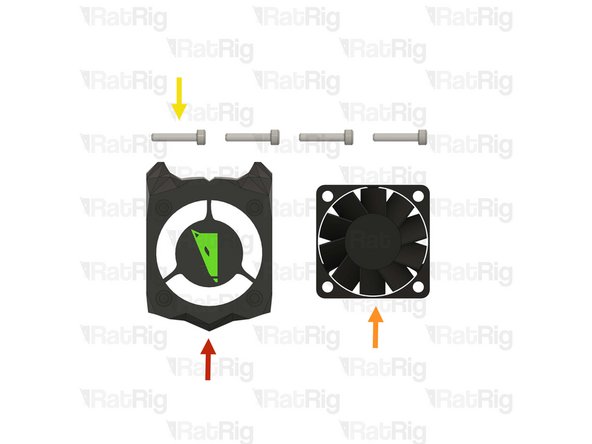 1x rr_toolhead_vc3_shourd printed part