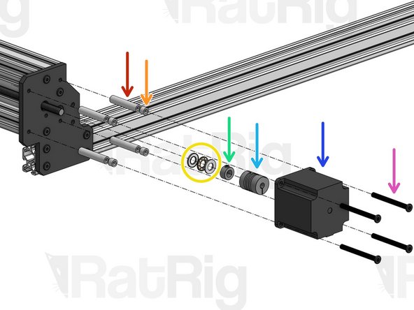 Aluminium Spacer 40mm
