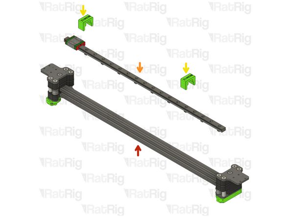 X-Axis Gantry Assembly from Step19