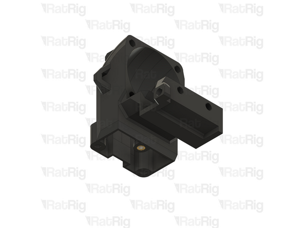 The support material may not be present. If it is, remove all six pieces as shown