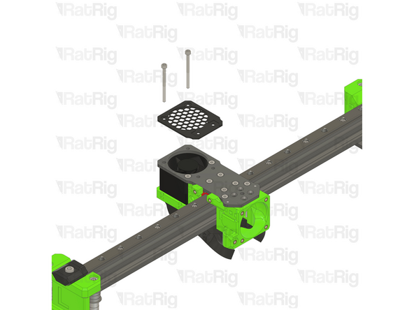 2x M3x40 Cap Head Screw