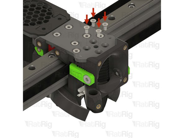 4x M2.5x6 Countersink Screw