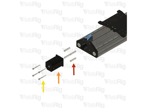 4x 40mm Aluminium Spacer