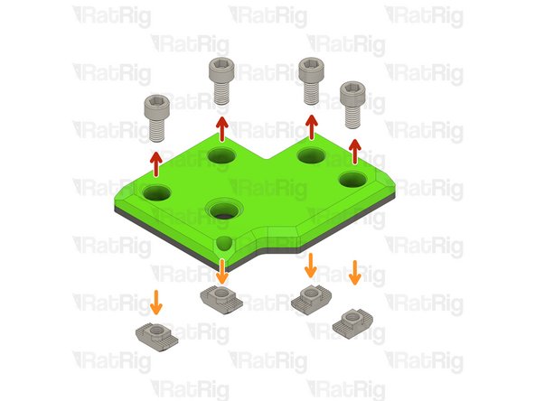 Remove the M6x12 Cap Head Screws