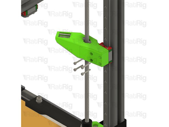 Remove the four marked M3x20 screws, set them aside until Step 65