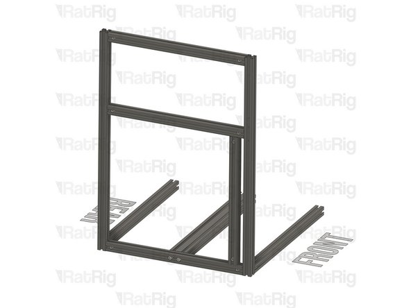 Fully tighten the marked Set Screw on the front to secure the extrusion to the sub-assembly