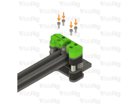 4x M3x8 Cap Head Screw