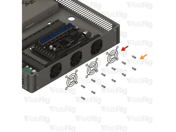 3x Fan Grille - 50mm
