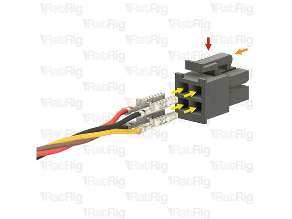 Connector - Molex Micro-Fit - 4 Pin - Male (43025-0400)