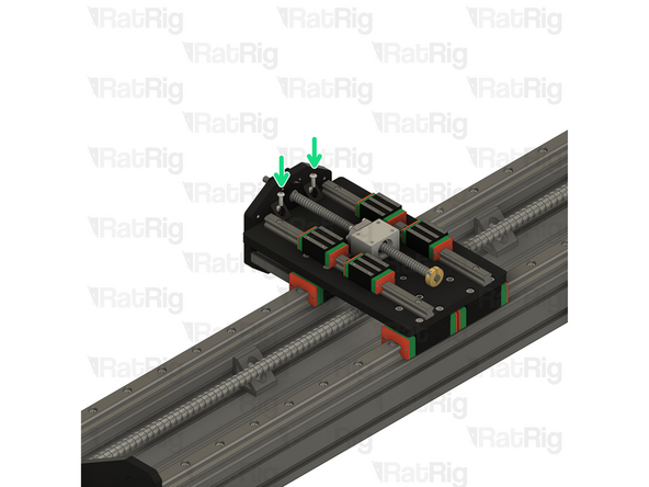 StrongHold PRO Z-axis Transmission Assembly from Step 33