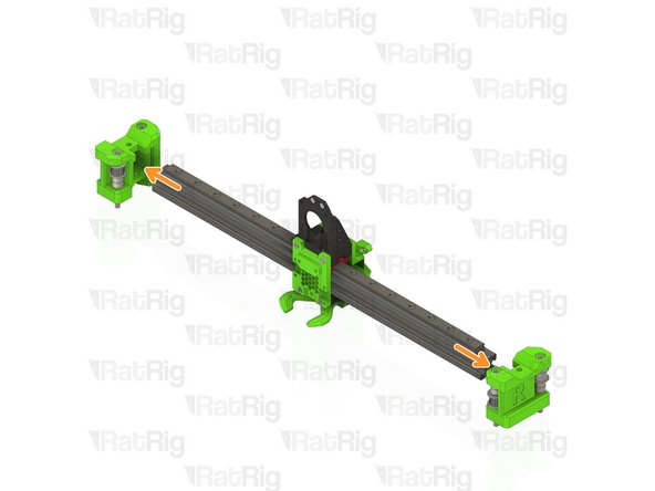 Remove both xy_joiners from the ends of the 2020 extrusion