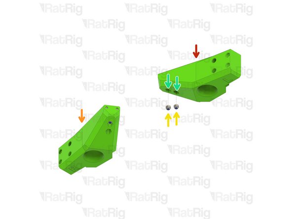 Right Bed Arm Assembly