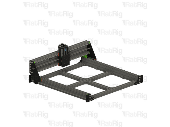 The X-axis gantry is large and heavy and can cause injury if it were to fall