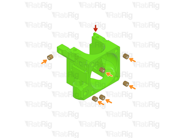 Rat Rig toolhead front printed part