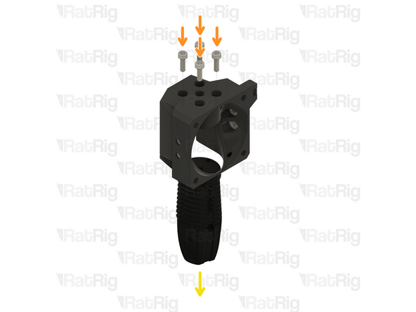 Remove the four M2.5x8 Cap Head Screws