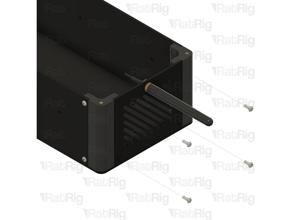 1x Top panel assembly