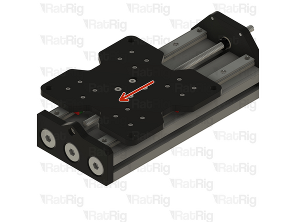 Thread the lead Screw in to the Nut Blocks on the XZ Plate and push the assembly