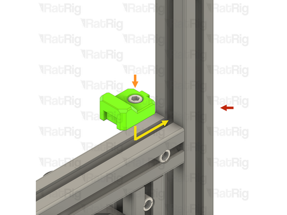 V-Core 4.0 Frame Assembly - Front-left corner
