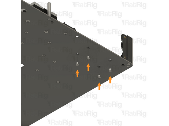 4x M3x6 Countersink Screw