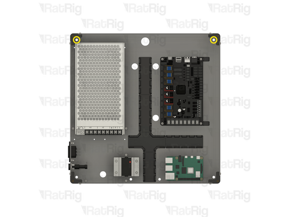 Electronics enclosure assembly from step 50 (or step 56 for IDEX)