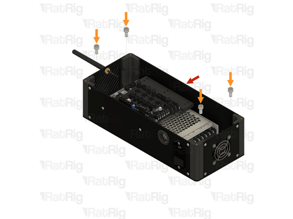 1x Enclosure assembly