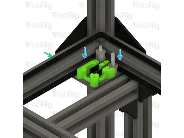 Form a loop as shown, this will be used to engage with the NEMA17 motor pulley