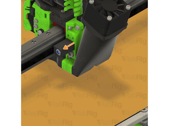 Upper CoreXY belt tensioner