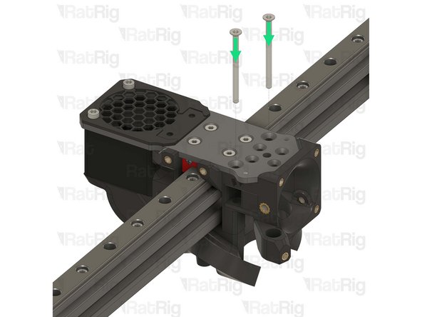 2x M3x35 Cap Head Screw