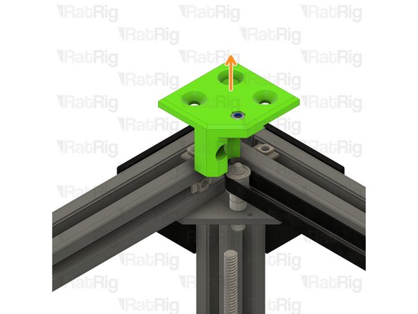 Remove the CoreXY idler printed part