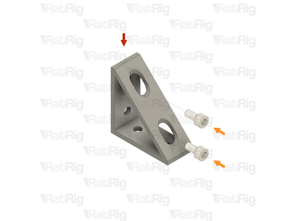 Bracket - Extruded 90º Corner for 30 series - 6030 Tall - Black