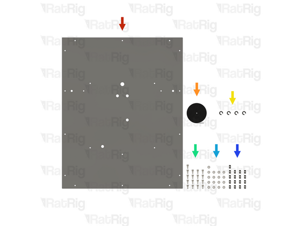 1x Rear V-Core 4.0 panel