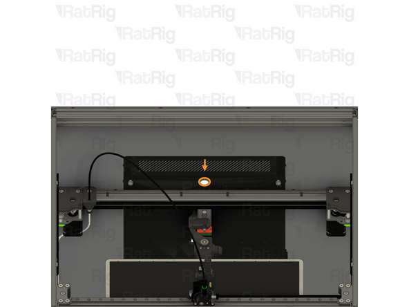 Use the 3030 cable clips to secure the cable to the extrusions