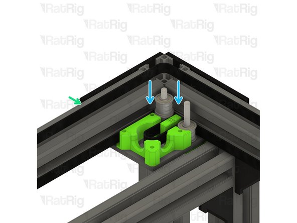 Form a loop as shown, this will be used to engage with the NEMA17 motor pulley
