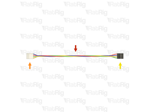 Prepared Orbiter smart sensor cable from the Preparations guide