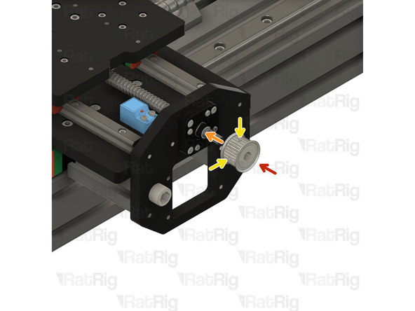 HTD3M Drive Pulley - 8mm Bore