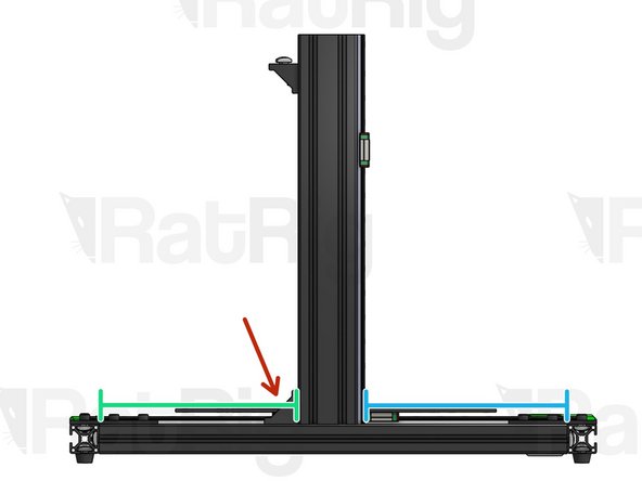 Assemble the Z pillars by tightening the vertical screws on the Corner Connectors first. Don't tighten too hard for now, you may need to adjust.