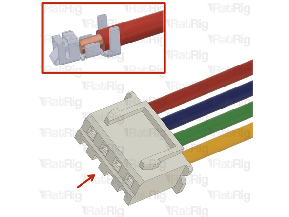 Cut the cables to the final length, double check if the cable has the appropriate length before cutting.