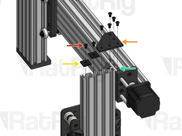 Low Profile Screw M5x8mm