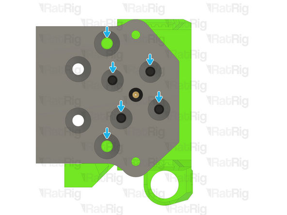 Rat Rig toolhead front printed part