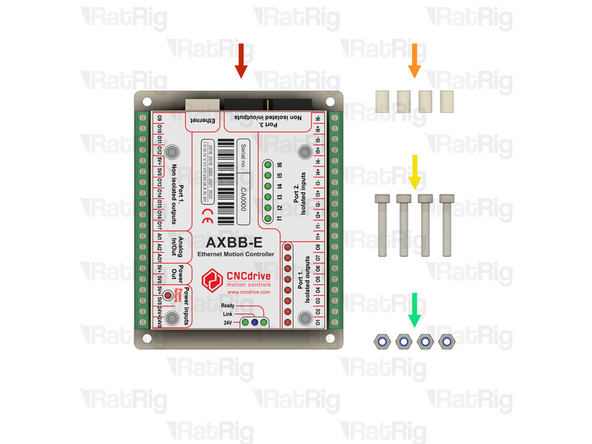 1x CNCDrive AXBB-E CNC controller