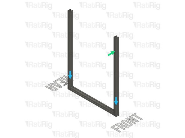 T-Slot 3030 Milled Extrusion - 750mm