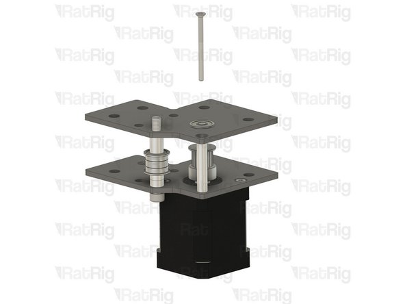 Aluminium spacer 3x6x30mm