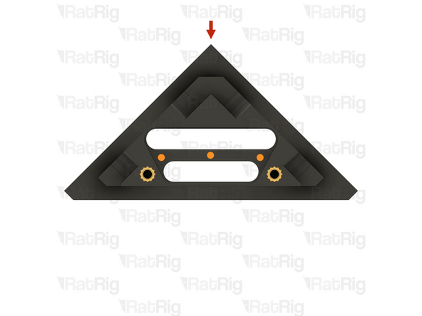 1x 3030 trim front assembly from the previous step