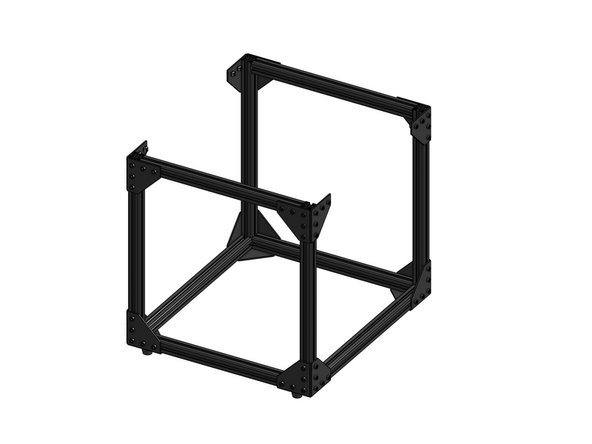 Add the top 440mm X extrusions