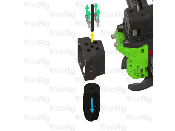 Remove the PTFE tube