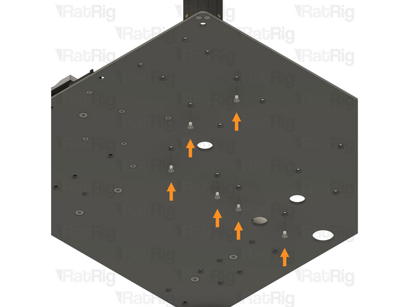 6x M3x6 Countersink Screw