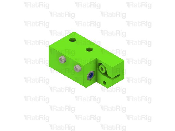 Take care not to over tighten the M3x25 screws as you can damage the printed part