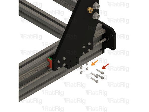 4x M5x25 Cap Head Screw