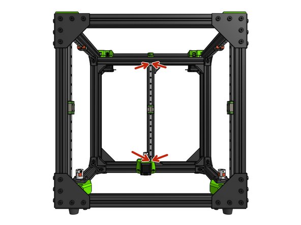 If you don't have a MGN Alignment tool, measure the space between the side of the rail and the side of the extrusion - for 3030 it should be 9.00mm on each side - measure each rail in 4 points