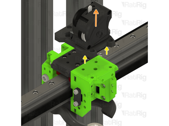 Remove the extruder assembly